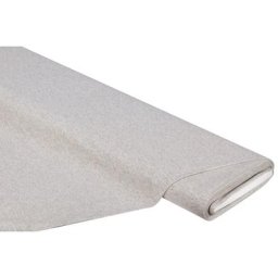 Tissu jersey en coton bio, gris chiné