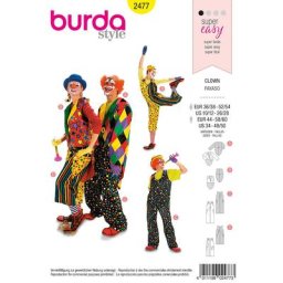 Patron burda 2477 ""Clown