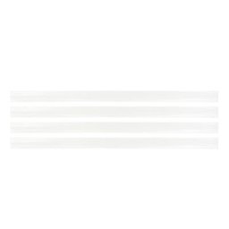 buttinette Gaine thermorétractable, pour des cordons de 8 mm, 4x 30 cm