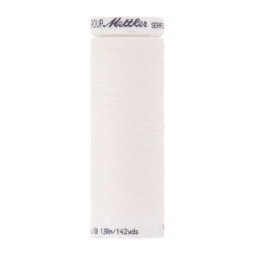 Mettler Seraflex - Fil pour machine à coudre, 120, 130 m, blanc cassé