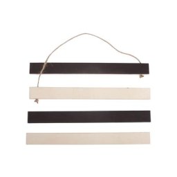 Porte-poster aimanté en bois, 21 cm