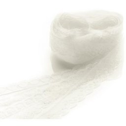 Set de galons de dentelle, crème, 10 - 16 mm, 5x 2 m
