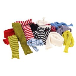 Set éco de petits manchons en tricot, 14x 50 cm