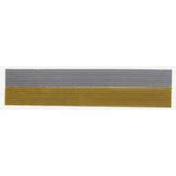 Bandes de cire déco, or et argent, 20 cm, 36 pièces