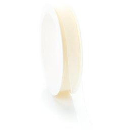 Ruban organza, crème, 10 mm, 10 m