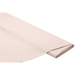 Tissu damas en coton ""rayures"", beige