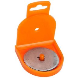 buttinette Lames de rechange pour cutters rotatifs, 28 mm Ø, 4 pièces