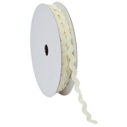 Croquet, crème, 7 mm, 5 m