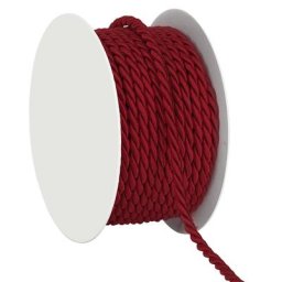 Cordelette, bordeaux, 4 mm, 10 m