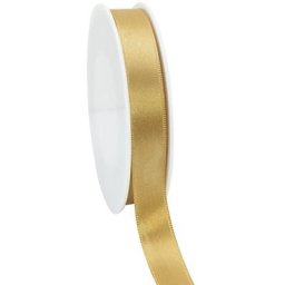 Ruban en satin, or, 15 mm, 50 m