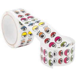 Autocollants ""yeux"", multicolore, 2.000 pièces