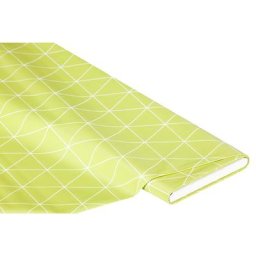Linge de table épongeable - toile cirée ""triangle"", vert clair
