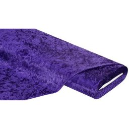 Panne de velours, violet foncé