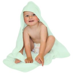 buttinette Cape de bain, menthe, 80 x 80 cm