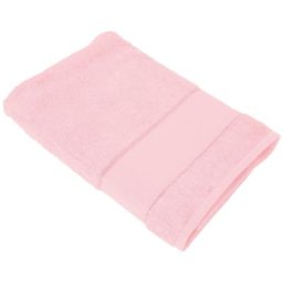 buttinette Serviette / drap de douche éponge à broder, rose