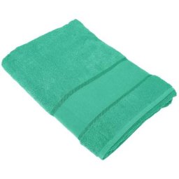 buttinette Serviette / drap de douche éponge à broder, émeraude
