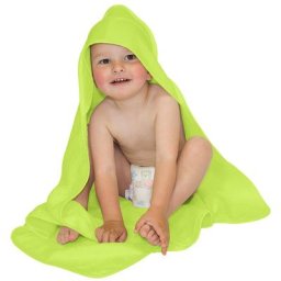 buttinette Cape de bain, citron vert, 80 x 80 cm