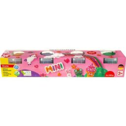Pâte à modeler scintillante, 4 couleurs