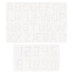Hama Plaques à bâtonnets ""lettres et chiffres