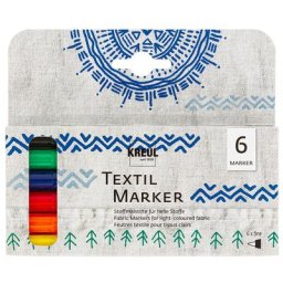 Feutres fins pour textiles