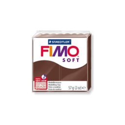 Pâte FIMO Soft, chocolat, 57 g