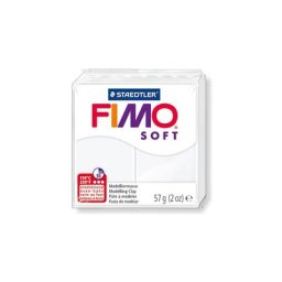 Pâte FIMO Soft, blanc, 57 g