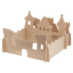 Kit créatif en MDF ""château