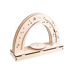 Kit créatif en bois ""ciel nocturne"" avec plateau tournant