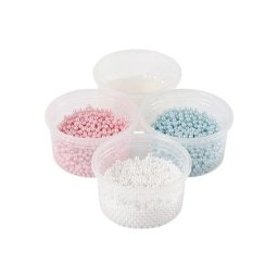 Pearl Clay® Kit créatif ""pâte de modelage"", bleu clair/crème/rouge clair