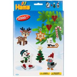 Hama Kit créatif perles à repasser ""Noël