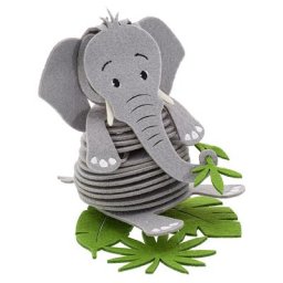 Kit créatif en feutrine ""éléphant