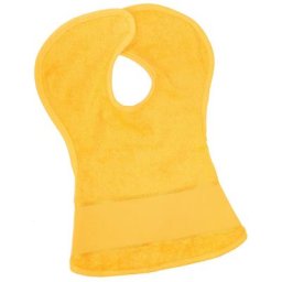 buttinette Bavoir à broder, jaune
