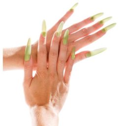 Faux ongles ""Glow in the Dark"", phosphorescent