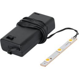 Lumière LED pour crèches, à piles