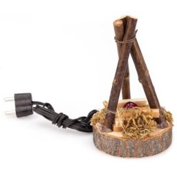 Feu de camp, 7 x 4 cm Ø