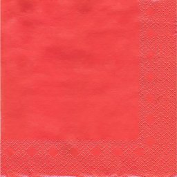 Serviettes en papier, rouge, 33 x 33 cm, 20 pièces