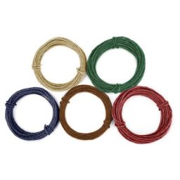 Set de fil métallique enroulé de papier crépon ""Noël"", 25 m