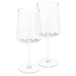 Verres à pieds de déco, 23 cm, 7,5 cm Ø, 2 pièces