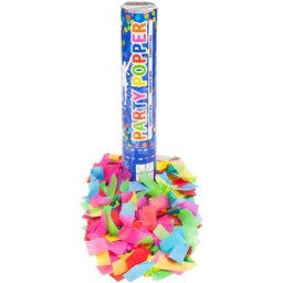Canon à confettis ""party"", multicolore