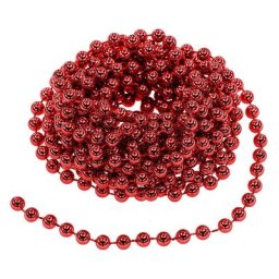 Chaîne de perles, rouge, 10 m