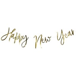 Guirlande ""Happy New Year"", 2 m