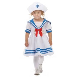Déguisement ""matelot Edda"" pour petites filles