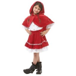 buttinette Déguisement ""chaperon rouge"" pour enfants
