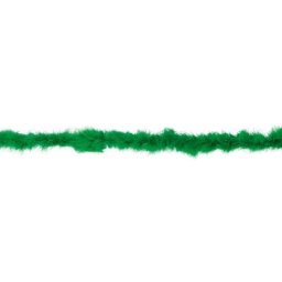 Boa en plumes de marabout, vert, 15 g