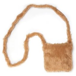 buttinette Sac à main ""peluche"", marron
