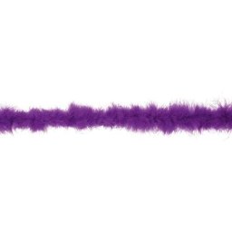 Boa en plumes de marabout, violet, 15 g