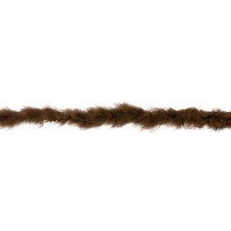 Boa en plumes de marabout, marron, 15 g