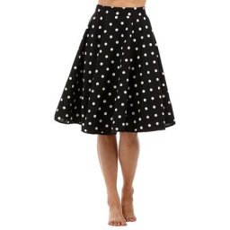 Jupe Rock'n'Roll, noir/blanc