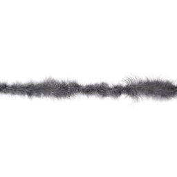 Boa en plumes de marabout, gris clair, 15 g