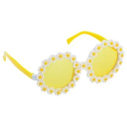 Lunettes ""marguerites"", jaune